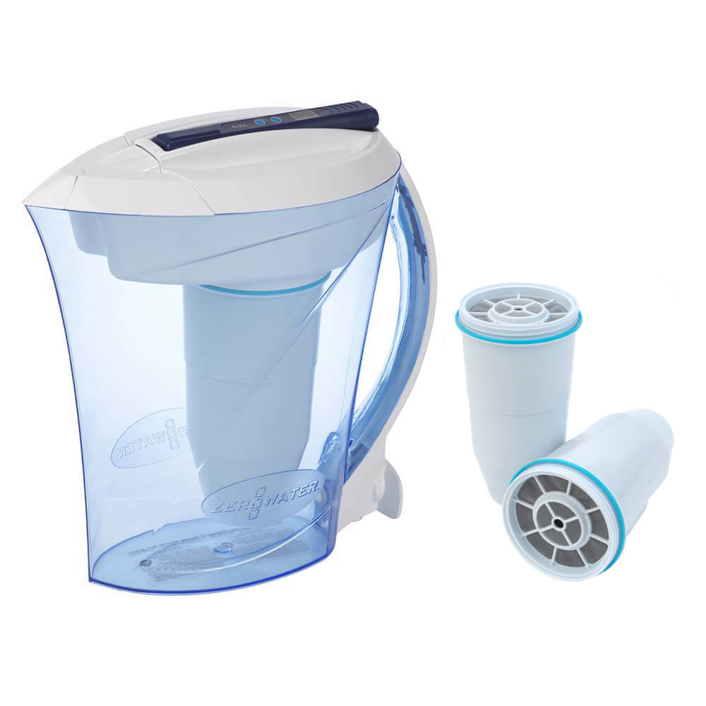 ZeroWater – 2,4 liter waterkan – met TDS meter – Met 3 Filters