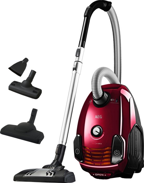 AEG VX6-2-CR-A Animal Edition – Stofzuiger met zak – Stofzuigers – Dierenhaar –  Hepa 14