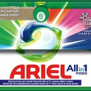 Ariel All in 1 Wasmiddel Pods - Kleur - 4 x 38 Wasbeurten - Voordeelverpakking review en ervaring