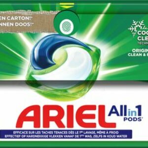 Ariel All in 1 Wasmiddel Pods - Original - 4 x 38 Wasbeurten - Voordeelverpakking review en ervaring