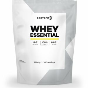 Body & Fit Whey Essential - Eiwitshake Zonder Smaak - Proteine Poeder - Whey Protein - 100 shakes (2500 gram) review en ervaring