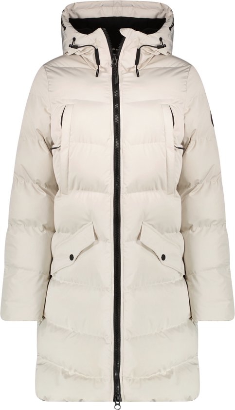 Cars Jeans AYSE Poly Nylon Off White Dames Jas – Off White – Maat M