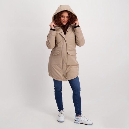 Cars Jeans LIONA Poly Dames Jas – SAND – Maat M
