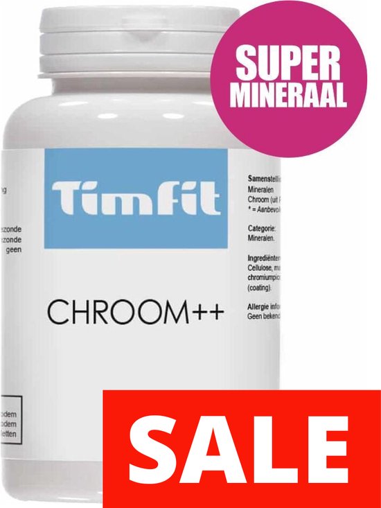Chroom Supplement | Beste Chroom van Nederland en België | Voor een stabiele bloedsuikerspiegel