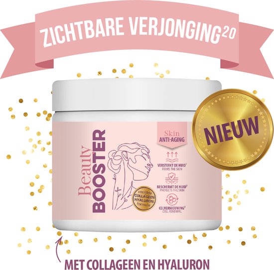Collageen Beauty Booster – Skin Anti-Aging – Hyaluronzuur En Krachtige Kruidenextracten