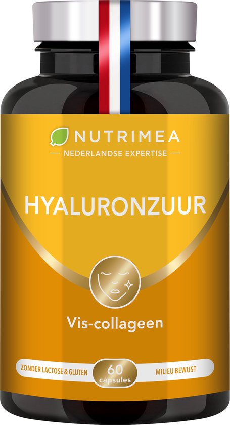 Collageen – Hyaluronzuur – Nutrimea – 100% natuurlijk- Anti aging – 60 vegacapsules