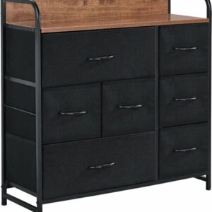Commode met 7 schuifladen zwart review en ervaring