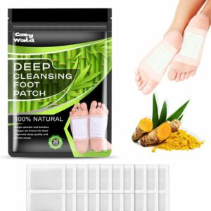 Cozy World - Detox voetpleisters - 30 pads - 2 weken kuur - Voordeelverpakking - Detoxkuur - Voetverzorging - Detox - Afvallen - afslankpleisters review en ervaring
