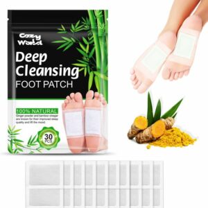 Cozy World - Detox voetpleisters - 30 pads - 2 weken kuur - Voordeelverpakking - Detoxkuur - Voetverzorging - Detox - Afvallen - afslankpleisters review en ervaring