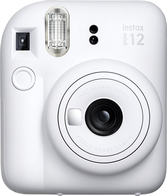 Fujifilm Instax Mini 12 – Instant Camera – Klei Wit