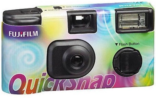 Fujifilm Quicksnap Flash – Wegwerpcamera – 27 foto’s