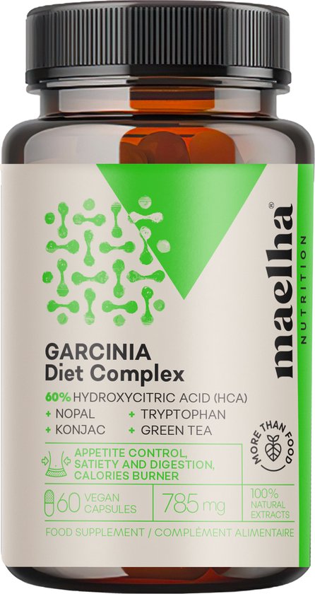 Garcinia Cambogia Complex | Mix Extra Sterk | Vet Verbranden | 60 capsules | 100% Natuurlijk