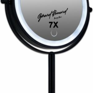 Gerard Brinard oplaadbare Metalen make up LED Spiegel dimbaar zwart