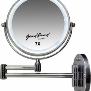 Gerard Brinard oplaadbare Metalen verlichte wand knik arm badkamer LED Spiegel dimbaar chroom