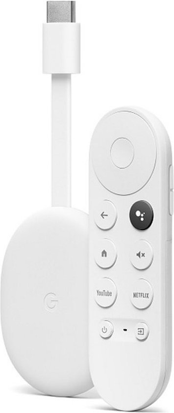 Google Chromecast met Google TV – HD – Wit