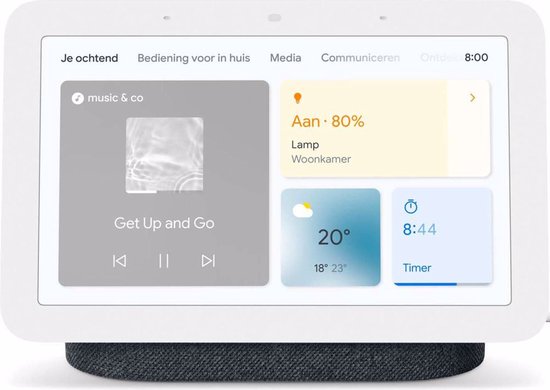 Google Nest Hub (2e generatie) – Charcoal