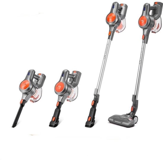 H70 Steelstofzuiger – Steelstofzuiger Draadloos – Steelstofzuigers – Snoerloze Steelstofzuiger – Stofzuiger Zonder Zak – Stofzuiger – Ingebouwde LED Lampen