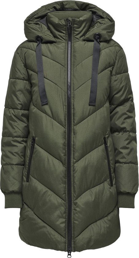 JDY JDYSKYLAR PADDED HOOD JACKET OTW NOOS Dames Jas – Maat S