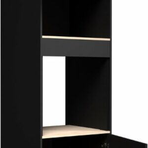 Keukenkast voor oven en microgolf Cobalt - zwart/eik review en ervaring