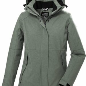 Killtec winterjas dames - functionele winterjas dames - 39702 - groen - maat 44 review en ervaring