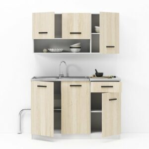 Kleine Keuken Strak - 120cm – Mini Keukenblok – Kitchenette met Franke Spoelbak – Goedkope Keukenkast review en ervaring