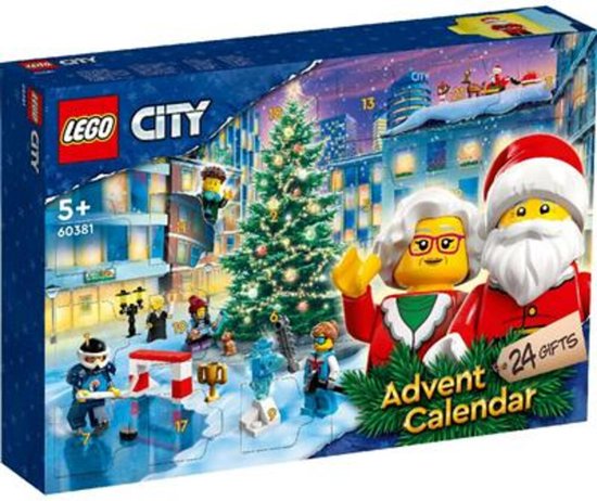 LEGO City Adventskalender 2023 met 24 Cadeautjes – 60381