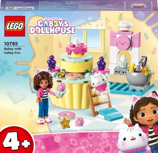 LEGO Gabby’s Dollhouse Bakken met Cakey – 10785