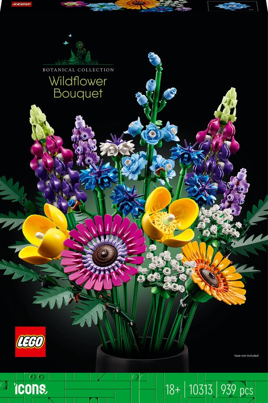LEGO Icons Wilde Bloemen Boeket – 10313