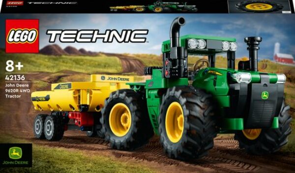 LEGO Technic John Deere 9620R 4WD Tractor - 42136 review en ervaring