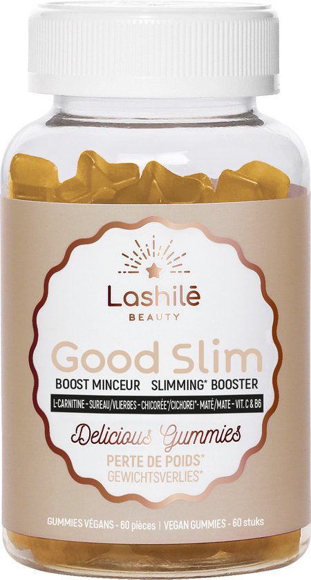 Lashilé Beauty Good Slim – Afslankpillen – Gummies voor afvallen – Vegan & Suikervrij – 60 gummies