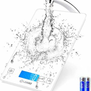 Lekro Digitale Precisie Keukenweegschaal – Weegschaal Keuken - 1gr tot 15kg – Tarra Functie - Wit review en ervaring