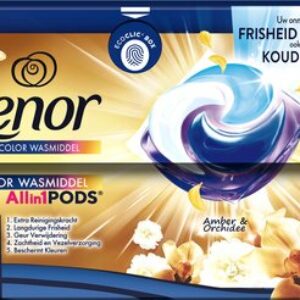 Lenor All in 1 Wasmiddel Pods - Amber & Orchidee - 4 x 37 Wasbeurten - Voordeelverpakking review en ervaring