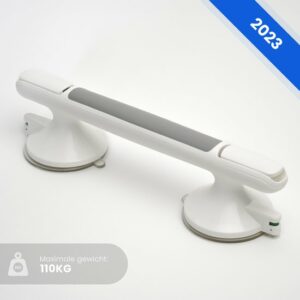Luxor Home - Handgreep Met Zuignap – Zuignap Handgreep – Douche steun zonder boren - Veiligheidsgreep – Handgreep voor Badkamer & Toilet – Badkamer Accessoires - Invalide - Trekvermogen tot 110KG review en ervaring