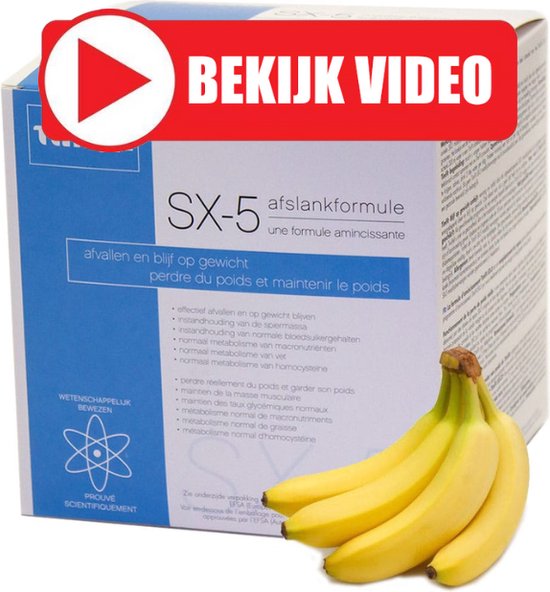 Maaltijdvervanger Afvallen | Afvallen met Banaan Shakes | Maaltijd vervanger voor gewichtsverlies | 10 Shakes in handige Sachets | Smaak Banaan