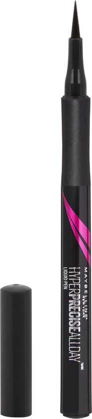 Maybelline New York – Hyper Precise All Day Liner – 01 Black – Zwart – Liquid Eyeliner