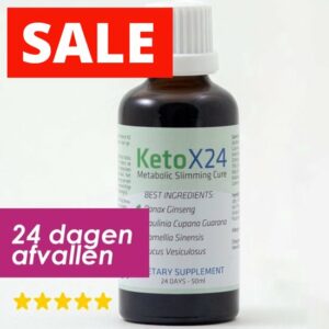 Metabolische Afslankkuur KetoX24 - Extra sterke formule - Geen streng dieet - Binnen 30 dagen