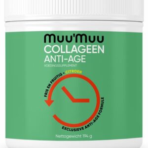 Muu'Muu Collageen Poeder 5000 mg - 30 Doseringen - Anti-Age - Viscollageen Supplement Met Vit C