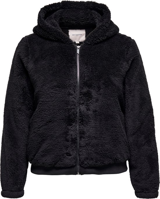 ONLY CARMAKOMA CARNEWANNA CONTACT SHERPA JACKET OTW Dames Jas – Maat L-50/52