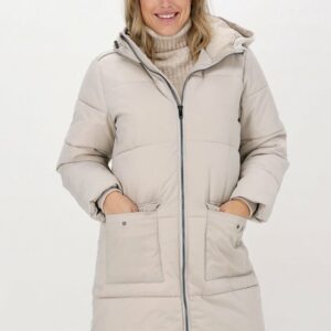 Object Zhanna Ls Long Jacket Jassen Dames - Winterjas - Beige - Maat M review en ervaring