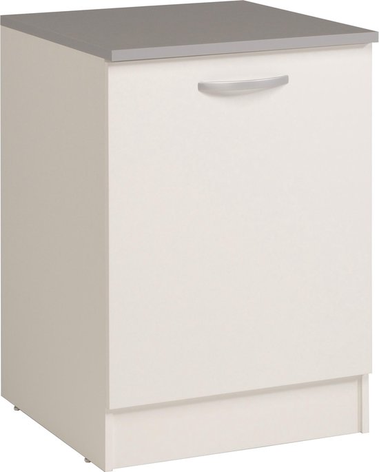Onderkast Eko 60 cm met deur – wit