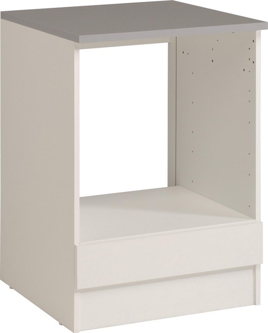 Onderkast Eko 60 cm voor oven en kookplaat – wit