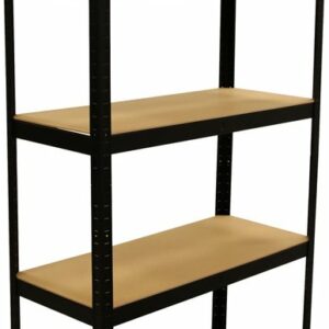 Opbergrek - 90 cm breed - 875 kg draagkracht - Monteren zonder schroeven - Zwart review en ervaring