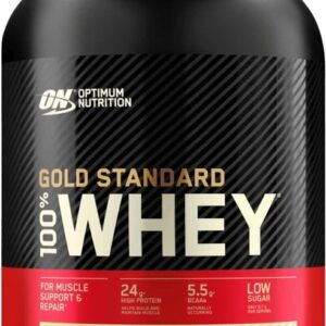 Optimum Nutrition Gold Standard 100% Whey Protein - Vanilla Ice Cream - Proteine Poeder - Eiwitshake - 900 gram (28 servings) review en ervaring