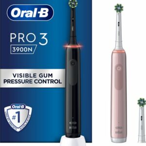 Oral B Pro 3 3900 Duo - Zwart en Roze Elektrische tandenborstel - met extra opzetborstel review en ervaring