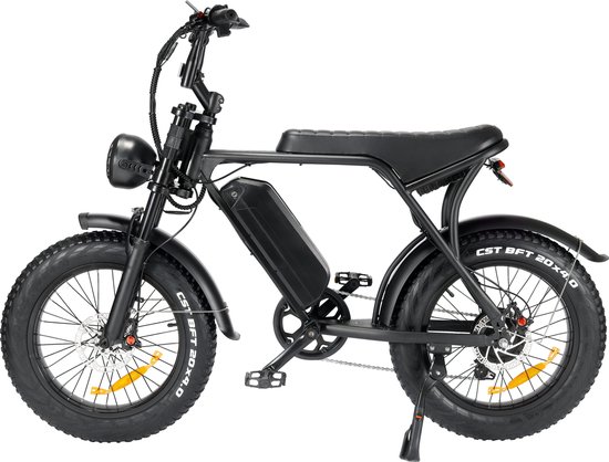 Ouxi V8.2 Model – Zwart – Spaken – Elektrische Fatbikes – Elektrische Fiets – E Bike