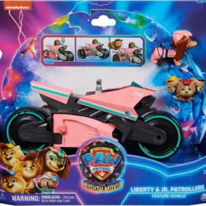 PAW Patrol The Mighty Movie - Motorfiets met Mighty Pups Liberty en Junior Patroller-speelfiguren review en ervaring