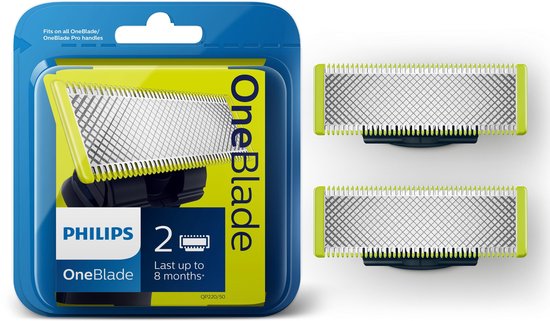 Philips OneBlade Original Blade QP220/50 – Vervangmesjes – 2 stuks