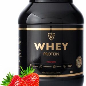 Rebuild Nutrition Whey Proteïne - 1000 gr - Aardbei smaak - Proteïne Poeder - 40 Eiwitshakes - Hoogwaardige Eiwitten review en ervaring