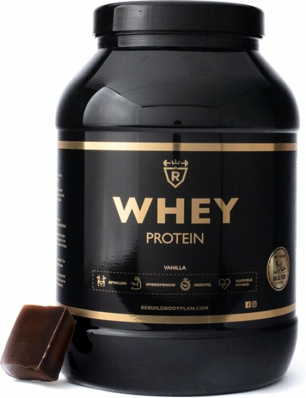 Rebuild Nutrition Whey Proteïne - 1000 gr - Vanille smaak - Proteïne Poeder - 40 Eiwitshakes - Hoogwaardige Eiwitpoeder review en ervaring
