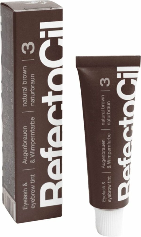 RefectoCil Wenkbrauw- en Wimperverf - Nr. 3 Bruin - 15 ml review en ervaring